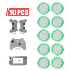 4 DB/10 DB csúszásmentes szilikon analóg joystick hüvelykujj bot markolatsapka tokok PS3 PS4 PS5 Xbox 360 Xbox One kontrollerhez