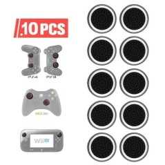 4 DB/10 DB csúszásmentes szilikon analóg joystick hüvelykujj bot markolatsapka tokok PS3 PS4 PS5 Xbox 360 Xbox One kontrollerhez