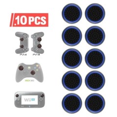 4 DB/10 DB csúszásmentes szilikon analóg joystick hüvelykujj bot markolatsapka tokok PS3 PS4 PS5 Xbox 360 Xbox One kontrollerhez