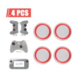 4 DB/10 DB csúszásmentes szilikon analóg joystick hüvelykujj bot markolatsapka tokok PS3 PS4 PS5 Xbox 360 Xbox One kontrollerhez