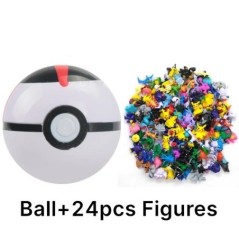 Funny Joy pokemoning játékok 7 cm-es manógolyó 2-3 cm-es anime akció PokeBall figurák Szörny játék modell babák gyerekeknek kará