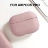 Airpods Pro2 tokhoz 100%-ban valódi bőr tok Airpodshoz 3/2 / Pro bőrtokok AirPods tok Licsi mintás marhabőr tokok