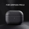 Airpods Pro2 tokhoz 100%-ban valódi bőr tok Airpodshoz 3/2 / Pro bőrtokok AirPods tok Licsi mintás marhabőr tokok