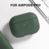 Airpods Pro2 tokhoz 100%-ban valódi bőr tok Airpodshoz 3/2 / Pro bőrtokok AirPods tok Licsi mintás marhabőr tokok