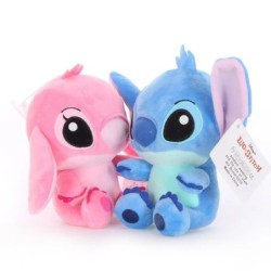 12-30 cm-es Disney Stitch plüss játékok. Rajzfilm töltött plüss babák Anime plüss babajátékok, Kawaaii Kids játékok 