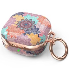 Boho Style bevonatos tok Samsung Galaxy Buds 2 Pro-hoz Stílusos kemény TPU ütésálló borítás zsinórral a Galaxy Buds Live készülé