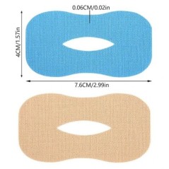 10/30 db Horkolásgátló szájmatrica Gyermekek Felnőtt éjszakai alvás ajak orr légzés javító tapasz szájkorrekciós ortézis szalag