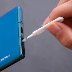 Univerzális telefon hangszóró port poreltávolító tisztító eszközkészlet iPhone-hoz Samsung Xiaomi univerzális telefonok portiszt