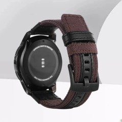 20 mm-es 22 mm-es nylon szíj Samsung Galaxy karóra 3 4 46 mm-es gear s3 Frontier Classic szövött nylon szíjhoz 20 mm-es 22 mm-es