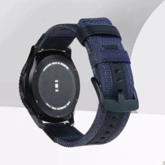 20 mm-es 22 mm-es nylon szíj Samsung Galaxy karóra 3 4 46 mm-es gear s3 Frontier Classic szövött nylon szíjhoz 20 mm-es 22 mm-es