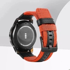 20 mm-es 22 mm-es nylon szíj Samsung Galaxy karóra 3 4 46 mm-es gear s3 Frontier Classic szövött nylon szíjhoz 20 mm-es 22 mm-es