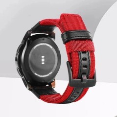 20 mm-es 22 mm-es nylon szíj Samsung Galaxy karóra 3 4 46 mm-es gear s3 Frontier Classic szövött nylon szíjhoz 20 mm-es 22 mm-es