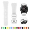 20 mm-es 22 mm-es szíj Samsung Galaxy Watch 3 4 5 46 mm-es 42 mm-es Gear S3/ Sport Frontier Active 2 szilikon karkötő Huawei GT 