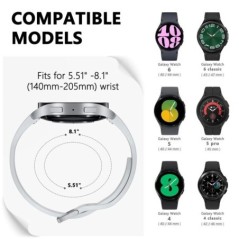 Szilikon szíj Samsung Galaxy Watch 6/5/4 44mm 40mm pro 45mm sport 20mm óraszíj karkötő Galaxy Watch6 Classic 43mm 47mm