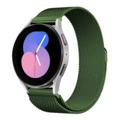 20mm-es 22mm-es szíj Samsung Galaxy karóra 4/5/5Pro 44mm/40mm/Active 1/2 mágneses hurok karkötő Galaxy Watch 4 klasszikus 46mm 4