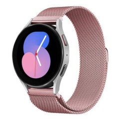 20mm-es 22mm-es szíj Samsung Galaxy karóra 4/5/5Pro 44mm/40mm/Active 1/2 mágneses hurok karkötő Galaxy Watch 4 klasszikus 46mm 4