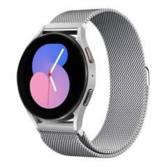 20mm-es 22mm-es szíj Samsung Galaxy karóra 4/5/5Pro 44mm/40mm/Active 1/2 mágneses hurok karkötő Galaxy Watch 4 klasszikus 46mm 4