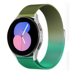 20mm-es 22mm-es szíj Samsung Galaxy karóra 4/5/5Pro 44mm/40mm/Active 1/2 mágneses hurok karkötő Galaxy Watch 4 klasszikus 46mm 4