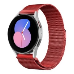 20mm-es 22mm-es szíj Samsung Galaxy karóra 4/5/5Pro 44mm/40mm/Active 1/2 mágneses hurok karkötő Galaxy Watch 4 klasszikus 46mm 4