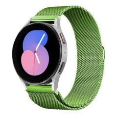 20mm-es 22mm-es szíj Samsung Galaxy karóra 4/5/5Pro 44mm/40mm/Active 1/2 mágneses hurok karkötő Galaxy Watch 4 klasszikus 46mm 4