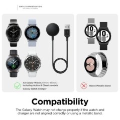 Szilikon töltőállvány Samsung Galaxy Watch 5/4/3 40mm 44mm 5 Pro 45mm töltőállványhoz Tároló Ülőóra 4 Classic 46mm42mm