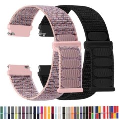 Nylon hurkos szíj Samsung Galaxy Watch 6/5/pro/4/Classic/active 2 43-47-40-44mm 20mm/22mm sport karkötő huawei gt 2/e/3 szíjhoz