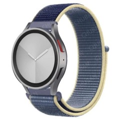 Nylon hurkos szíj Samsung Galaxy Watch 6/5/pro/4/Classic/active 2 43-47-40-44mm 20mm/22mm sport karkötő huawei gt 2/e/3 szíjhoz