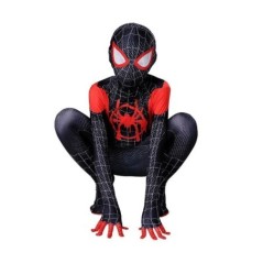 Spiderman Cosplay jelmez Pókember a pókba Verse Mérföldek Morales Cosplay Body Jumpsuitek Halloween jelmezek gyerekeknek