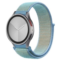 Nylon hurkos szíj Samsung Galaxy Watch 6/5/pro/4/Classic/active 2 43-47-40-44mm 20mm/22mm sport karkötő huawei gt 2/e/3 szíjhoz