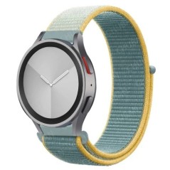 Nylon hurkos szíj Samsung Galaxy Watch 6/5/pro/4/Classic/active 2 43-47-40-44mm 20mm/22mm sport karkötő huawei gt 2/e/3 szíjhoz