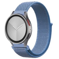 Nylon hurkos szíj Samsung Galaxy Watch 6/5/pro/4/Classic/active 2 43-47-40-44mm 20mm/22mm sport karkötő huawei gt 2/e/3 szíjhoz