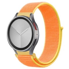 Nylon hurkos szíj Samsung Galaxy Watch 6/5/pro/4/Classic/active 2 43-47-40-44mm 20mm/22mm sport karkötő huawei gt 2/e/3 szíjhoz