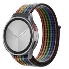 Nylon hurkos szíj Samsung Galaxy Watch 6/5/pro/4/Classic/active 2 43-47-40-44mm 20mm/22mm sport karkötő huawei gt 2/e/3 szíjhoz