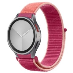 Nylon hurkos szíj Samsung Galaxy Watch 6/5/pro/4/Classic/active 2 43-47-40-44mm 20mm/22mm sport karkötő huawei gt 2/e/3 szíjhoz