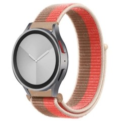 Nylon hurkos szíj Samsung Galaxy Watch 6/5/pro/4/Classic/active 2 43-47-40-44mm 20mm/22mm sport karkötő huawei gt 2/e/3 szíjhoz