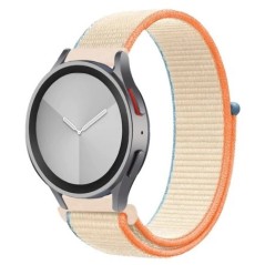 Nylon hurkos szíj Samsung Galaxy Watch 6/5/pro/4/Classic/active 2 43-47-40-44mm 20mm/22mm sport karkötő huawei gt 2/e/3 szíjhoz