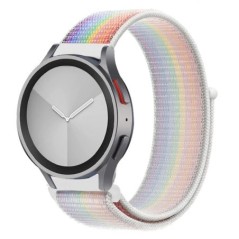 Nylon hurkos szíj Samsung Galaxy Watch 6/5/pro/4/Classic/active 2 43-47-40-44mm 20mm/22mm sport karkötő huawei gt 2/e/3 szíjhoz