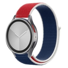 Nylon hurkos szíj Samsung Galaxy Watch 6/5/pro/4/Classic/active 2 43-47-40-44mm 20mm/22mm sport karkötő huawei gt 2/e/3 szíjhoz