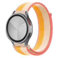 Nylon hurkos szíj Samsung Galaxy Watch 6/5/pro/4/Classic/active 2 43-47-40-44mm 20mm/22mm sport karkötő huawei gt 2/e/3 szíjhoz