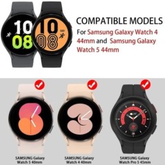 Edzett üveg Samsung Galaxy Watch 5 Pro/5/4 40 mm-es 44 mm-es képernyővédő karcmentes a Galaxy Watch 5 Pro/5/4 okosórához