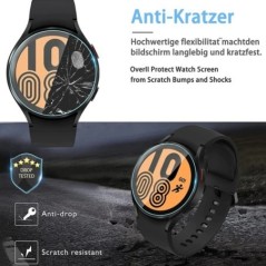 Edzett üveg Samsung Galaxy Watch 5 Pro/5/4 40 mm-es 44 mm-es képernyővédő karcmentes a Galaxy Watch 5 Pro/5/4 okosórához