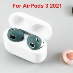 2 DB 1 pár szilikon Airpods fülsapka AirPodokhoz 3. fülvédő hegyek Tartozékok Védőtok Bőrvédők Apple AirPod 3-hoz