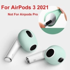 2 DB 1 pár szilikon Airpods fülsapka AirPodokhoz 3. fülvédő hegyek Tartozékok Védőtok Bőrvédők Apple AirPod 3-hoz