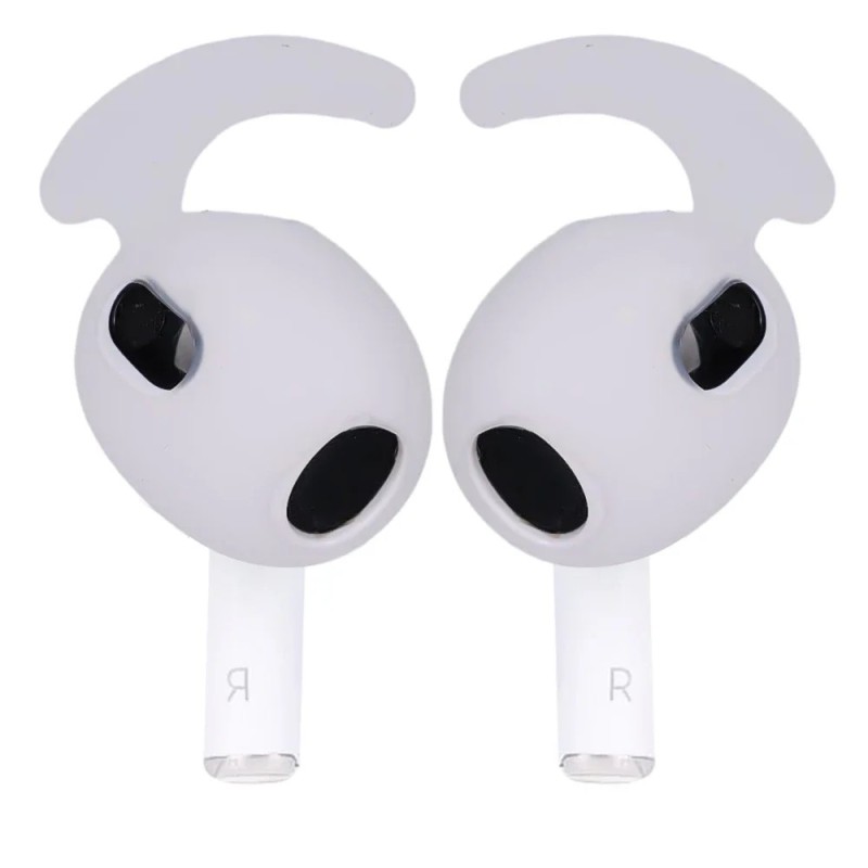 6/1 pár szilikon füldugó Apple Airpodshoz 3 Elveszett füldugó Ultravékony fülhallgató füldugó az AirPods3 védősapkához