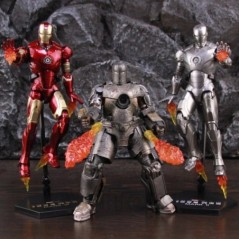 ZD Toys Marvel Iron Man MK46 MK45 MK1 MK2 MK3 MK4 MK5 MK6 MK7 MK33 MK17 7" Movie Action Figure Iron Mark 1 2 3 4 5 6 7 Legends