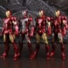 ZD Toys Marvel Iron Man MK46 MK45 MK1 MK2 MK3 MK4 MK5 MK6 MK7 MK33 MK17 7" Movie Action Figure Iron Mark 1 2 3 4 5 6 7 Legends