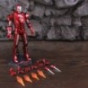 ZD Toys Marvel Iron Man MK46 MK45 MK1 MK2 MK3 MK4 MK5 MK6 MK7 MK33 MK17 7" Movie Action Figure Iron Mark 1 2 3 4 5 6 7 Legends