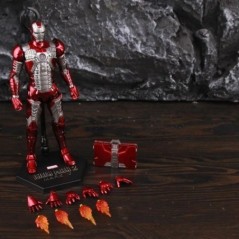 ZD Toys Marvel Iron Man MK46 MK45 MK1 MK2 MK3 MK4 MK5 MK6 MK7 MK33 MK17 7" Movie Action Figure Iron Mark 1 2 3 4 5 6 7 Legends