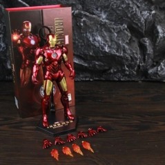 ZD Toys Marvel Iron Man MK46 MK45 MK1 MK2 MK3 MK4 MK5 MK6 MK7 MK33 MK17 7" Movie Action Figure Iron Mark 1 2 3 4 5 6 7 Legends