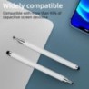 Univerzális 2 az 1-ben Stylus Pen iOS Android Touch Pen Rajz kapacitív ceruza iPadhez Samsung Xiaomi Tablet Okostelefon